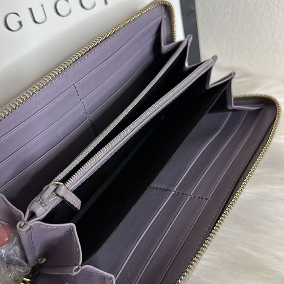 💯Authentic Gucci Zipped Around Long Wallet🍀 - Picture 13 of 15